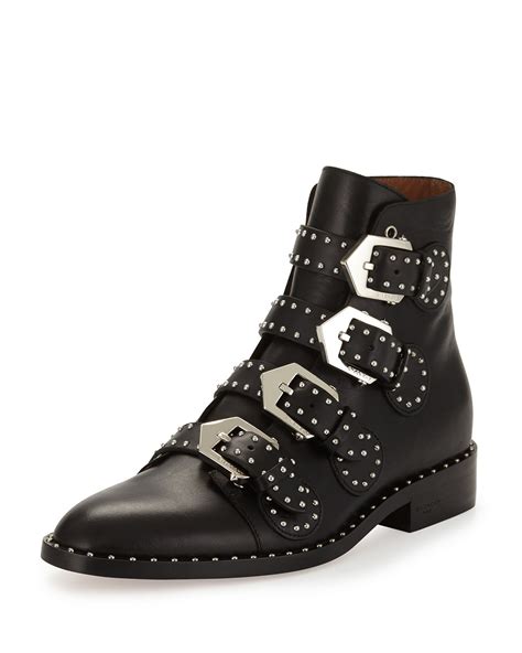 givenchy soft leather low boots|Givenchy leather boots.